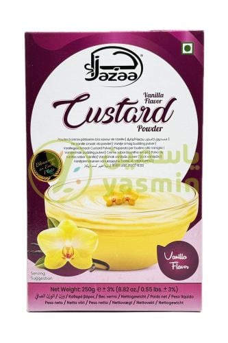 Jazaa Custard Powder Vanilla Flavor 250g