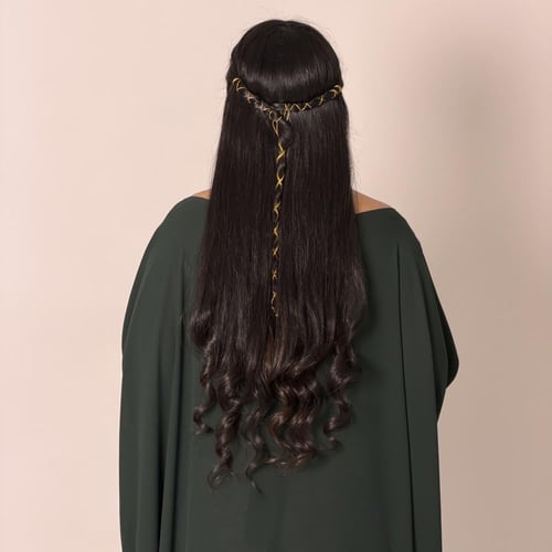 جلابيه شيفون زيتي