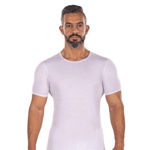 دروش فانلة رجالي نصف كم دائري ( 6 حبات )