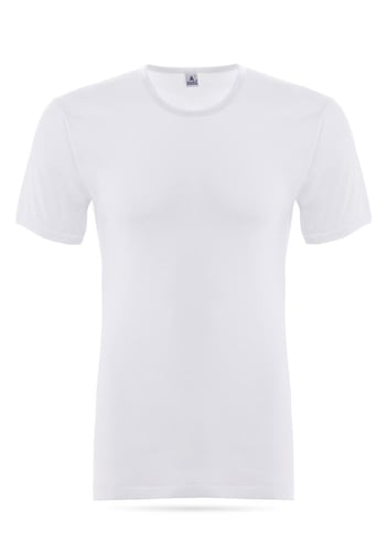 برومان فانلة رجالي نصف كم دائري ( 6 حبات )