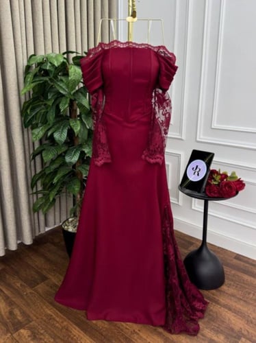 فستان سهرات أوف شولدر