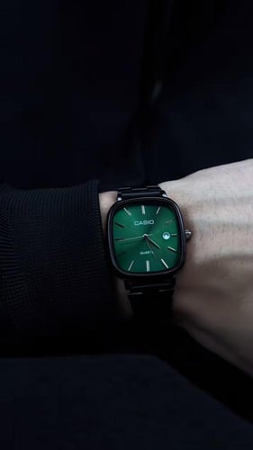 كاسيو LTP كبلز اسود - اخضر