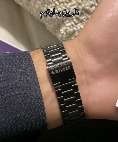 ساعة كاسيو LTP اسود