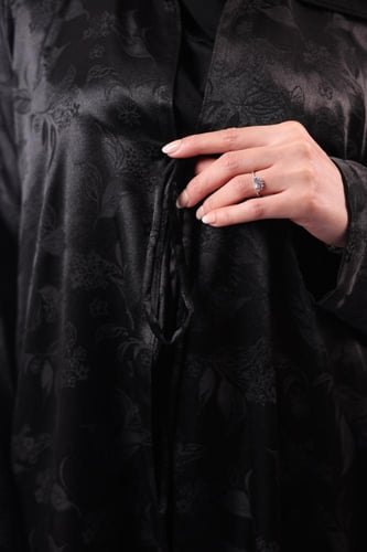 R33 | دبل كلوش حرير جاكار Bloom Jacquard