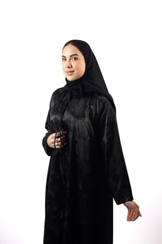 R33 | دبل كلوش حرير جاكار Bloom Jacquard