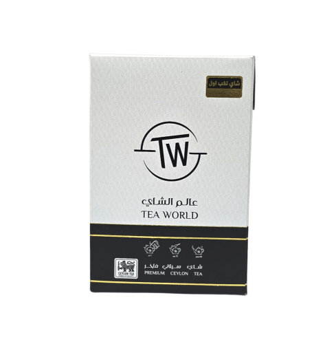 Black world of tea tea black can