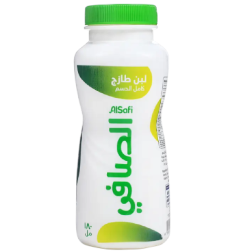 Al-Safi full-fat fresh milk 180 ml