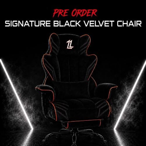 كرسي سيقنتشر المخمل باللون الاسود من ايليفين لاب | ELEVEN LAB SIGNATURE Black Velvet Chair