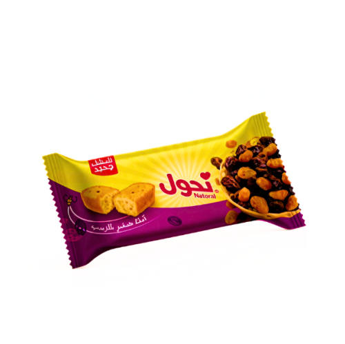 نحول كيك صغير بالزبيب 28 جرام*