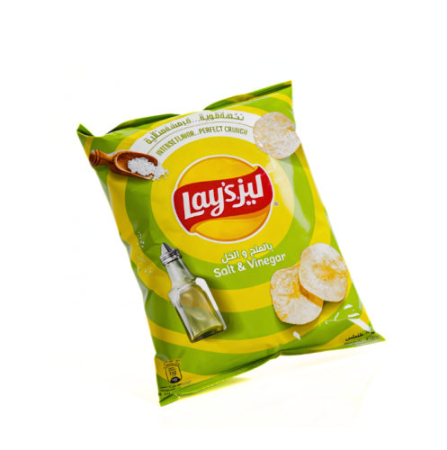 بطاطس ليز ملح وخل 110غ*