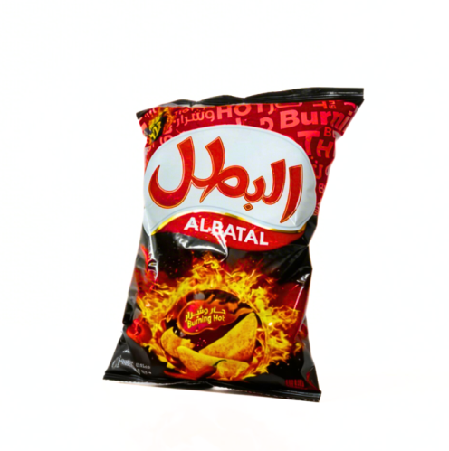 البطل بطاطس حار وشرار 110ج*