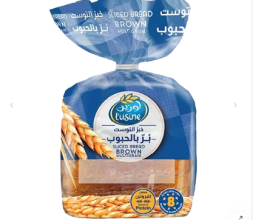 خبز التوست بالحبوب بر 275ج *