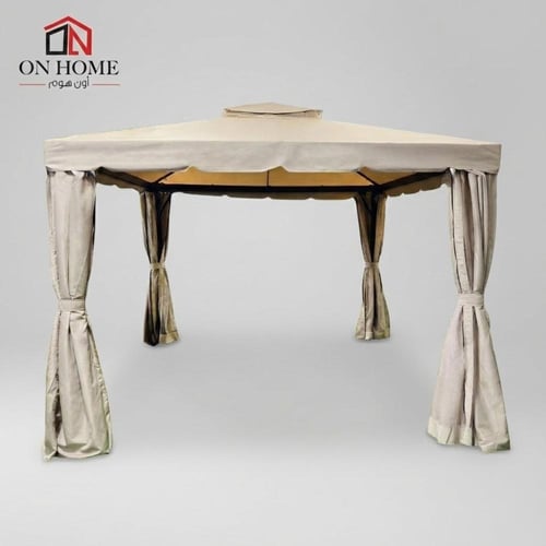 خيمة خارجية بيج 400×400 سم