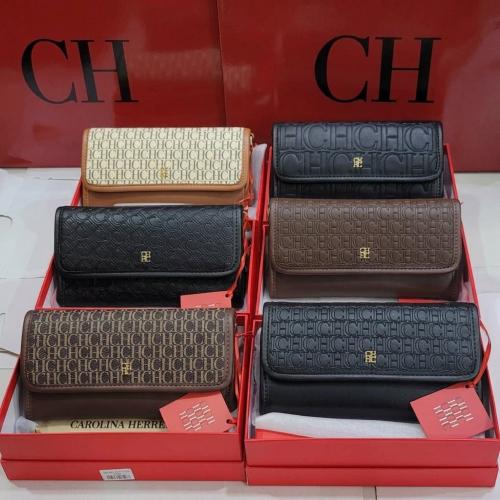 حقائب كارولينا هيريرا نسائية CH فخامة كلاسيكية بتص...