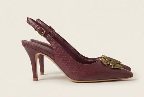 كعب روبرتو كافالي نسائي فاخر من دار الأزياء الإيطا...