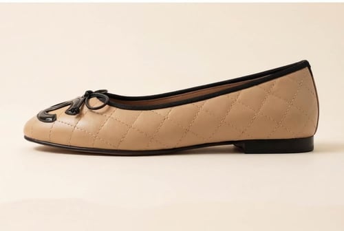 شوز فلات شانيل CHANEL أنيقة مع الماركة فاخرة ماستر...