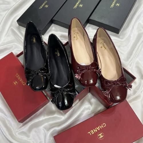شوز فلات شانيل CHANEL أنيقة بتصميم فاخر ماستر كوال...