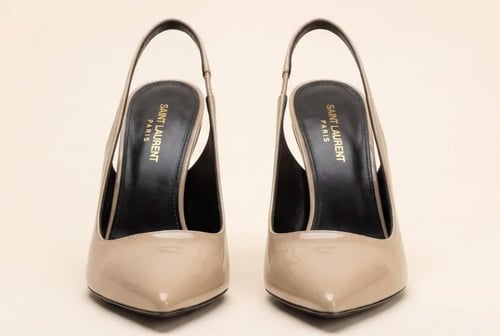 كعب سان لوران (Saint Laurent) – Opyum Slingback ما...