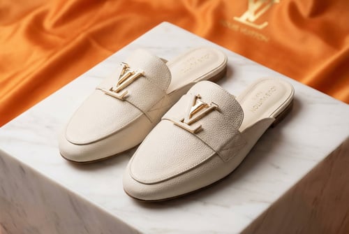 سليبر لويس فيتون نسائي أناقة يومية بلمسة فاخرة ماس...