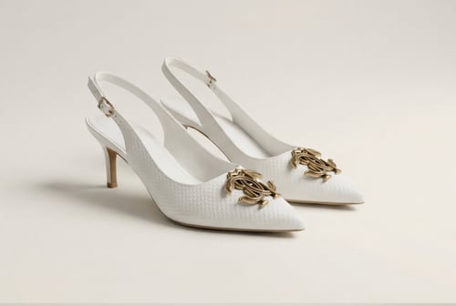 كعب روبرتو كافالي نسائي فاخر من دار الأزياء الإيطا...