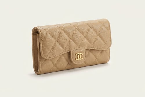 محفظة Chanel نسائية فاخرة صغير بتصميم كلاسيكي ماست...