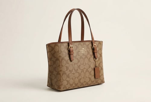 حقيبة نسائية أنيقة من علامة Coach بتصميم عملي ماست...