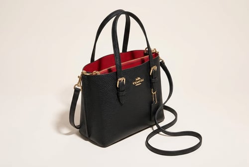 حقيبة كوتش نسائية صغير أناقة يومية بلمسة فاخرة ماس...