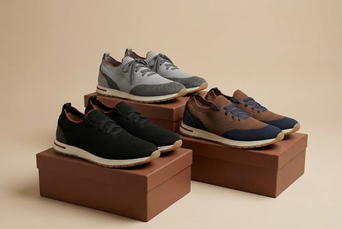 حذاء لورو بيانا LORO PIANA الرياضي أناقة إيطالية ب...