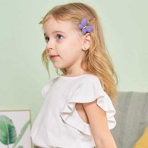 3 قطعة الطفل الترتر فراشة زهرة العصابات الشعر