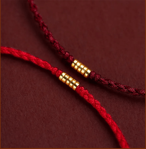 إكسسوارات الإناث حبل أحمر