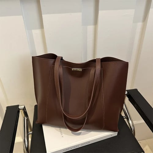 حقيبة كتف جديدة ذات سعة كبيرة، حقيبة حمل عصرية، حق...