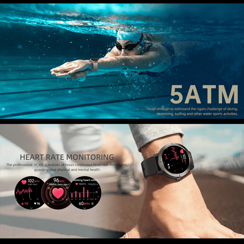 2025 ل HUIAWE GPS ساعة ذكية الرجال 5ATM IP69K مقاو...