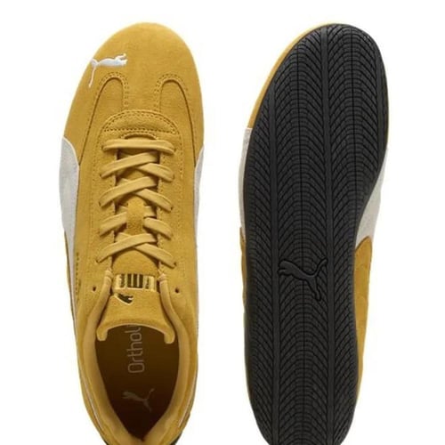 PUMA Yellow Speedcat OG Sneakers