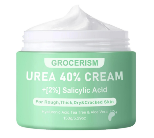 كريم ترطيب اليدين والقدمين بخلاصة الأعشاب