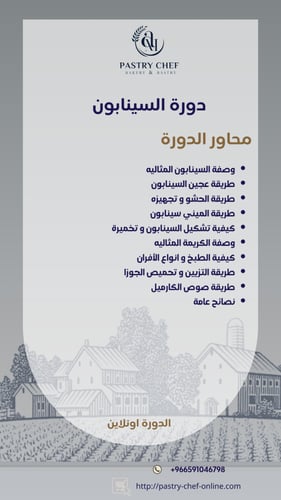 السينابون الاحترافي