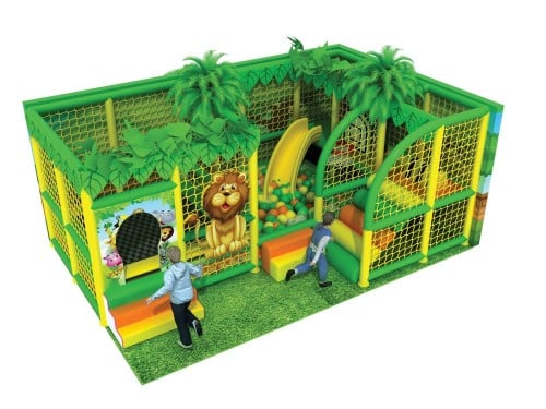 وحدة الألعاب الداخلية الغابة