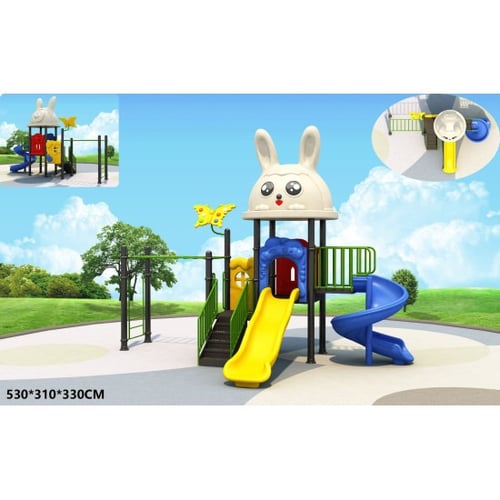 لعبة زحاليق وتسلق القط مقاس :530*310*330 سم