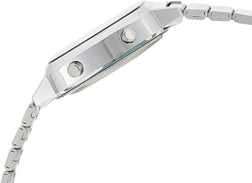 ساعه كاسيو نسائي فضي حجم صغير - نسائي