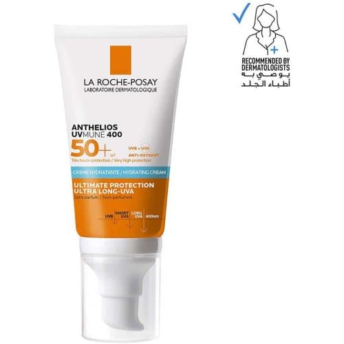 لاروش بوزيه انثيليوس كريم ترطيب مع واقي شمس(+SPF50...