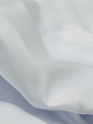 قماش تسلا الياباني (نقشة كويتية) أبيض