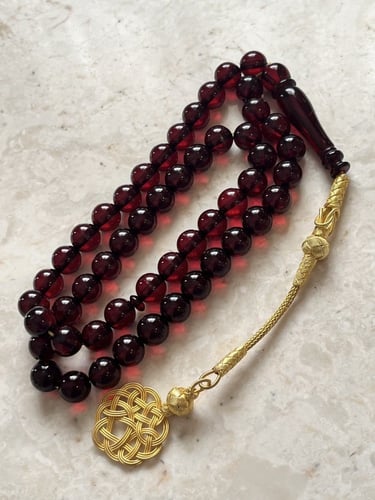 سبحة البكلايت البلجيكي مع طربزونة تركية مصنوعة من...