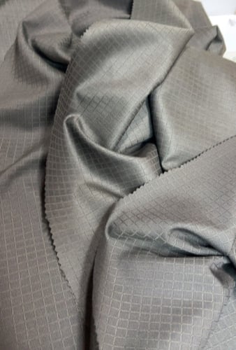 قماش كشميري بني بنقشة كويتية