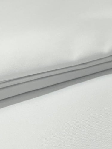 قماش الثوب المخملي أبيض