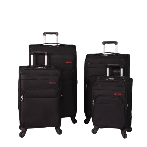 طقم حقائب سفر قماش 4 قطع Novelty