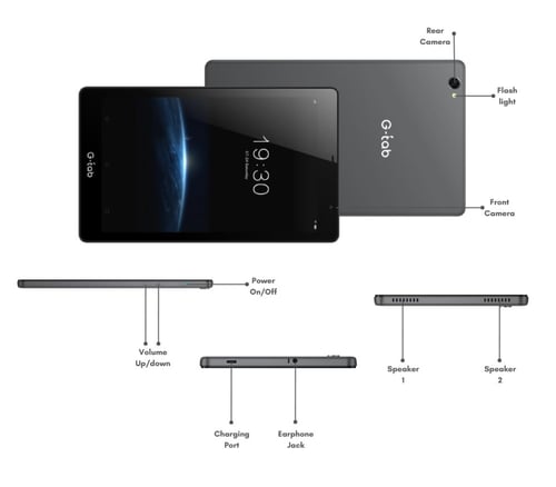 تابلت جي تاب اس 8 اكس | G-TAP S8X Tablet