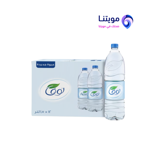مياه نوفا 1.5 لتر- كرتون × 12 عبوة