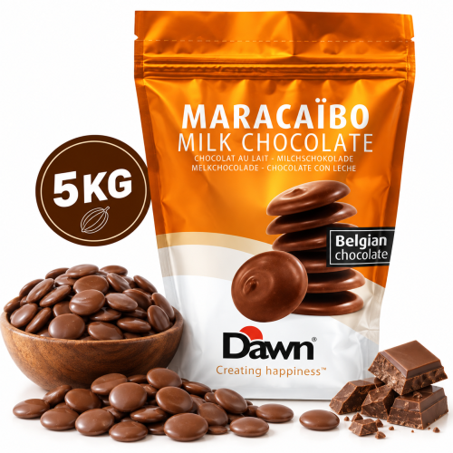 شوكولاتة حليب بلجيكية من Dawn – Maracaibo