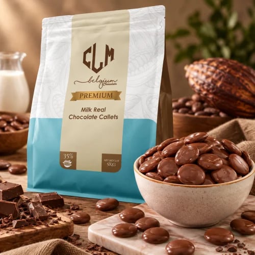 حبيبات شوكلت بريميوم حليب CLM – 1 كيلو