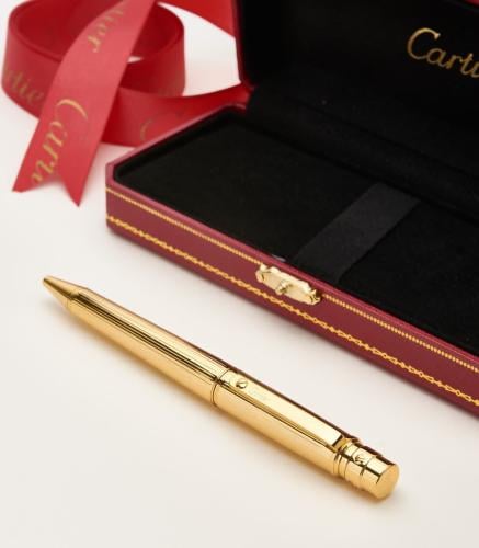 قلم كارتير ذهبي كامل