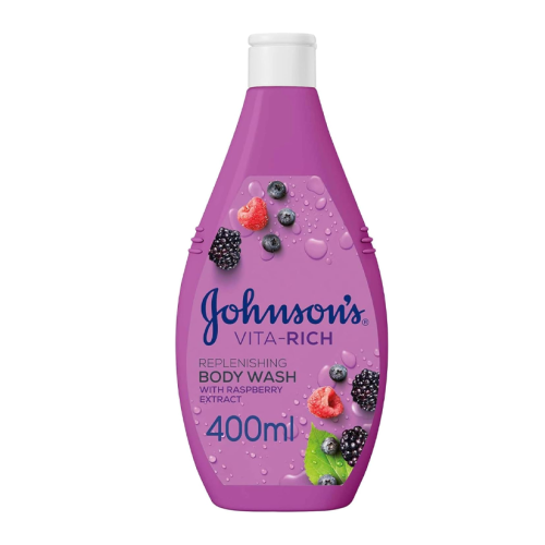 Johnson & Johnson Vita-Rich غسول جسم بالتوت البري...